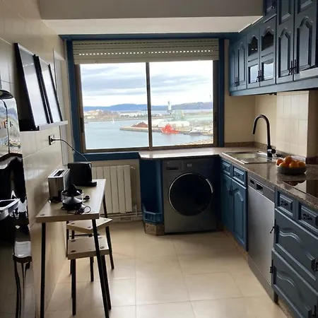 公寓 Apartamento Centro Con Vistas Al Mar.